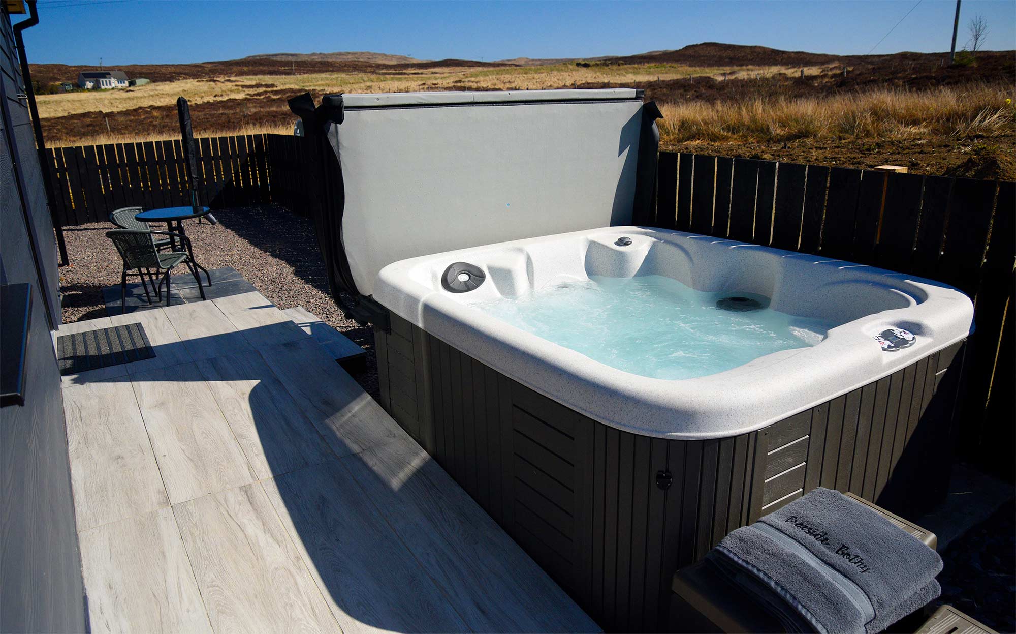 Braeside Bothy Hot Tub 