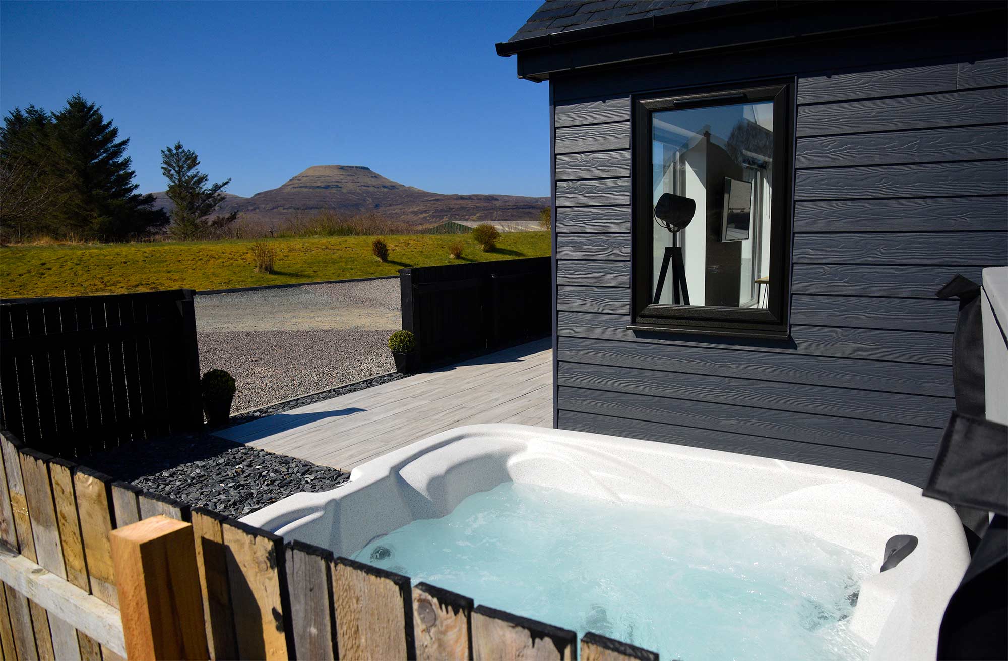 Great views at Braeside Bothy Self Catering